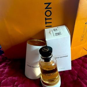 Used few times. Not my type of scent. Authentic LV scent.